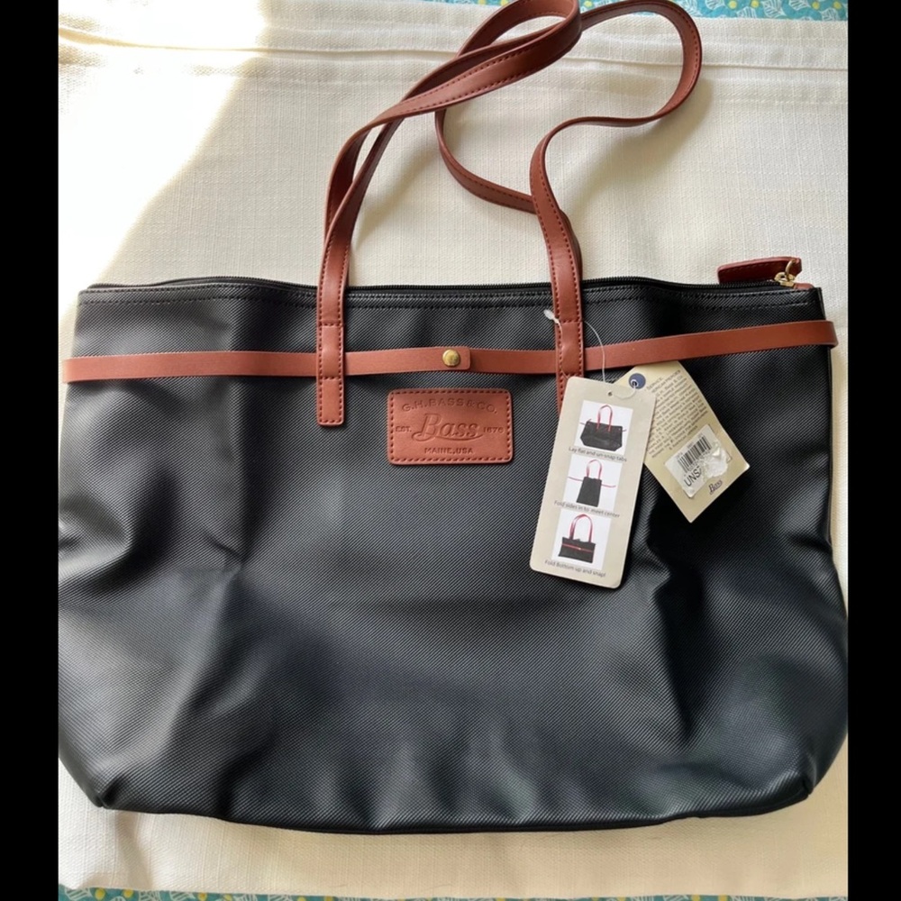 G. H. Bass & Co. Packable Travel Tote Bag
